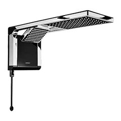 Chuveiro Acqua Duo 6800W 220V Preto/Cromado - Lorenzetti