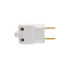 Plug Macho Prensa Cabo 2p 20a Branca - Ilumi