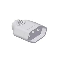 Plug Fêmea - Ilumi 2p+T 10a - Branco