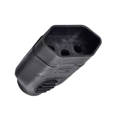 Plug Fêmea 2p+T 20a Preta - Ilumi