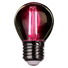 Lâmpada Bolinha LED E-27 2W Vermelho Bivolt - Avant