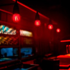 Lâmpada Bolinha LED E-27 2W Vermelho Bivolt - Avant