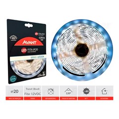Fita LED 5m 8w/M 6500K 12V - Avant