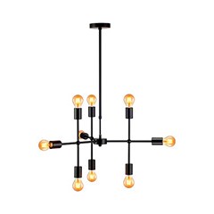 Pendente Hash 9XE-27 Preto Fosco - Avant