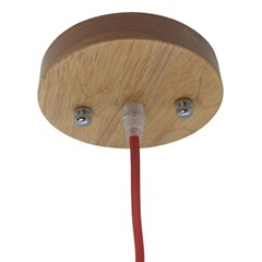 Pendente Oka Trap 1XE-27 Madeira - Avant