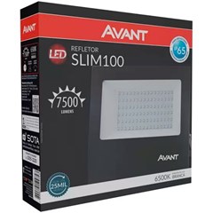 Refletor Led 100w 6500k Bivolt - Avant