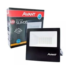 Refletor Led 30w 3000k Bivolt - Avant