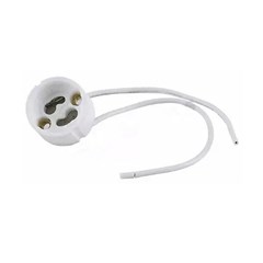 Base P/Dicroica Gu10 E Gz10 C/Rabicho - Decorlux