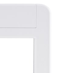 Placa 2 Posto 4x2 Junto Tablet Branca - Tramontina