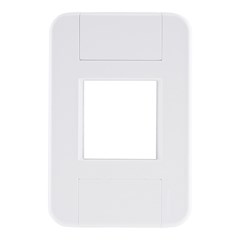Placa 2 Posto 4x2 Junto Tablet Branca - Tramontina