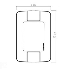 Placa Cega 4x2 Aria Branca - Tramontina