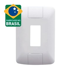 Placa 1 Posto 4x2 Vertical Aria Branca - Tramontina