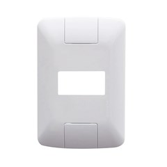Placa 1 Posto 4x2 Horizontal Aria Branca - Tramontina