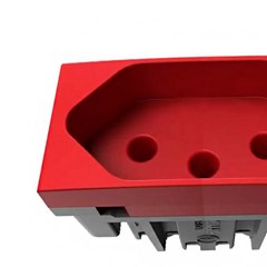 Módulo Tomada 2p+T 20a Aria Vermelho - Tramontina
