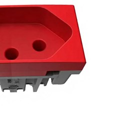 Módulo Tomada 2p+T 20a Aria Vermelho - Tramontina