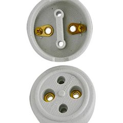 Tomada Porcelana Externa 2P 25A 380V - Decorlux