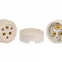 Tomada Porcelana Externa 3P 25A 380V - Decorlux