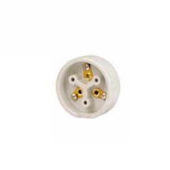Tomada Porcelana Externa 3P 25A 380V - Decorlux