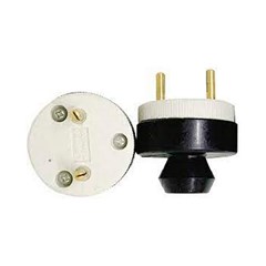 Plug Macho Porcelana - Decorlux Externa 2p 20a 380v