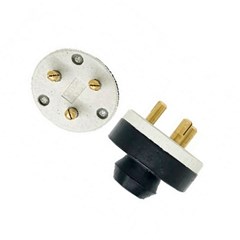 Plug Macho Porcelana - Decorlux Externa 3p 30a 380v