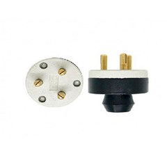 Plug Macho Porcelana - Decorlux Externa 3p 30a 380v