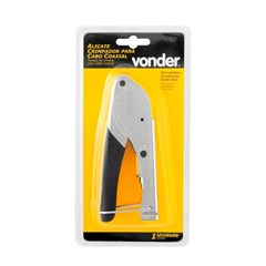 Alicate Crimpar P/Cabo Coaxial - Vonder