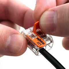 Kit Conector Wago 2P 0,5-6,00mm² 3 Unidades - Wago