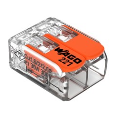 Conector Wago 2P 0,5-6,00mm² - Wago