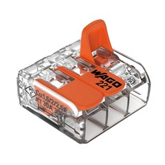 Conector Wago 3P 0,5 - 6,00mm² - Wago