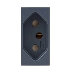 Módulo Tomada 2p+T 10a Orion Grafite - Schneider