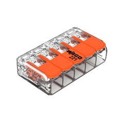 Conector Wago 5P 0,14 - 4,00mm² - Wago