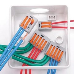 Conector Wago 5P 0,8-4,00MM² - Wago