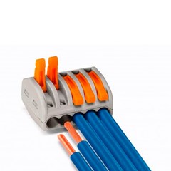 Conector Wago 5P 0,8-4,00MM² - Wago