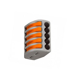 Conector Wago 5P 0,8-4,00MM² - Wago