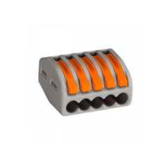 Conector Wago 5P 0,8-4,00MM² - Wago