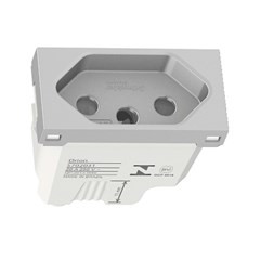 Módulo Tomada 2p+T 20a Orion Alumínio - Schneider