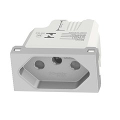 Módulo Tomada 2p+T 20a Orion Alumínio - Schneider