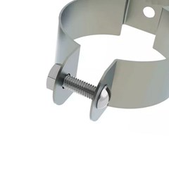 Abraçadeira D 2.1/2 Parafuso - Aiedem
