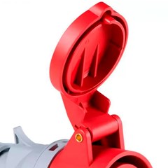 Tomada De Acoplamento 3p+T 16a 380/415v 6h Vermelho 56255133 - Tramontina