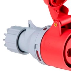 Tomada De Acoplamento 3p+T 16a 380/415v 6h Vermelho 56255133 - Tramontina