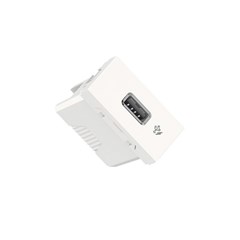 Módulo Carregador Usb 2.0 1a Bivolt Orion Branca - Schneider