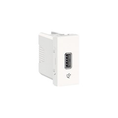 Módulo Carregador Usb 2.0 1a Bivolt Orion Branca - Schneider