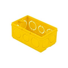 Caixa 4x2 Pvc Amarela - Fortlev
