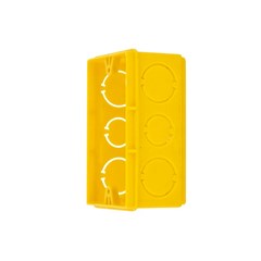 Caixa 4x2 Pvc Amarela - Fortlev