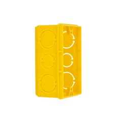 Caixa 4x2 Pvc Amarela - Fortlev