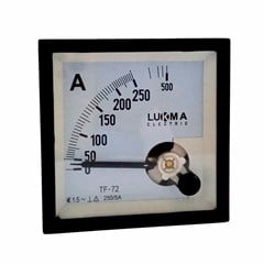 Amperimetro Lk-A72 250/5a - Lukma