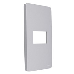 Placa 1 Posto 4x2 Orion Gamma Silver - Schneider