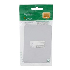 Placa 1 Posto 4x2 Orion Gamma Silver - Schneider