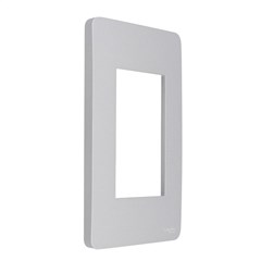 Placa 3 Postos 4x2 Orion Gamma Silver - Schneider