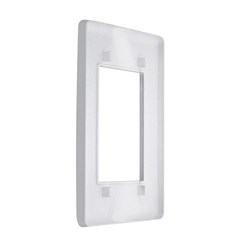 Placa 3 Postos 4x2 Orion Gamma Silver - Schneider